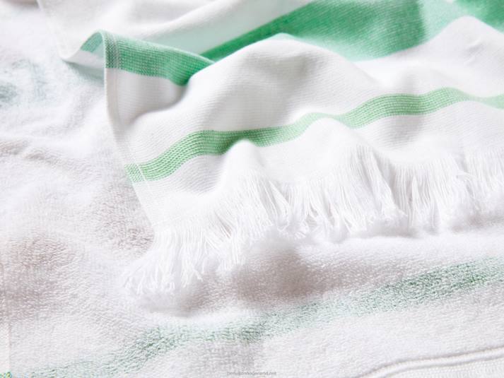 Benetton gestreept strandlaken van 100% katoen veelkleurig 4R623392