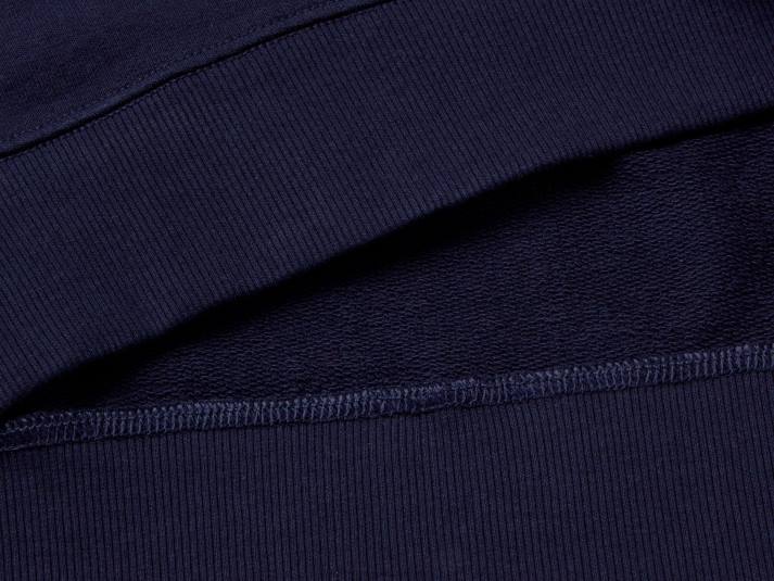 Heren Benetton Hoodie van 100% katoen donkerblauw 4R624527