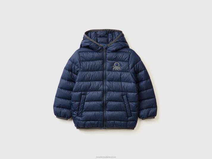 kinderen Benetton jack "rain defender" van nylon donkerblauw 4R622113