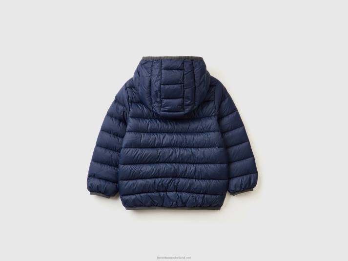 kinderen Benetton jack "rain defender" van nylon donkerblauw 4R622113