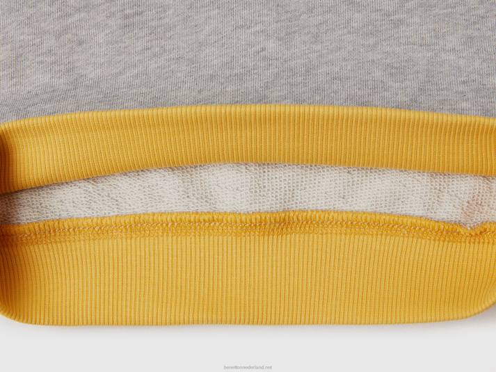 kinderen Benetton sweatshirt van 100% biologisch katoen veelkleurig 4R625089