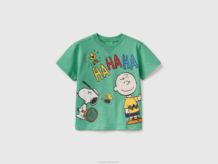 kinderen Benetton pinda's t-shirt met korte mouwen groente 4R625049