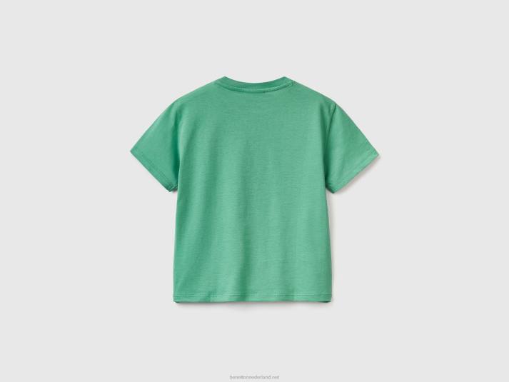 kinderen Benetton pinda's t-shirt met korte mouwen groente 4R625049