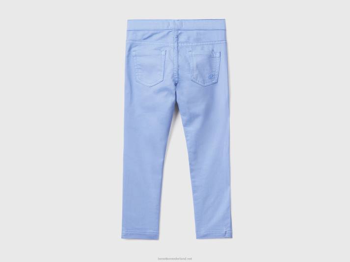 kinderen Benetton jegging van stretchkatoenmix maagdenpalm 4R625720