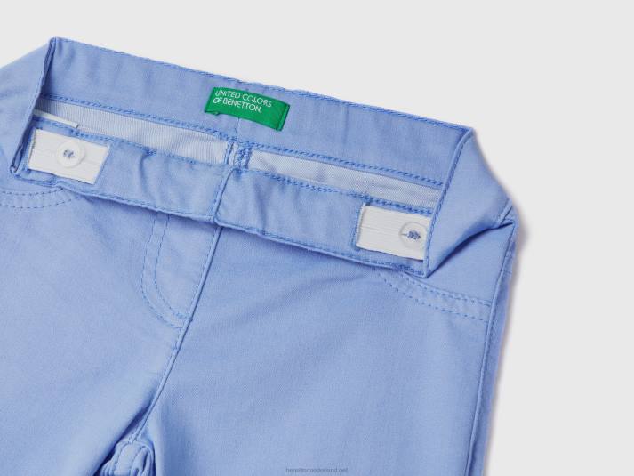 kinderen Benetton jegging van stretchkatoenmix maagdenpalm 4R625720