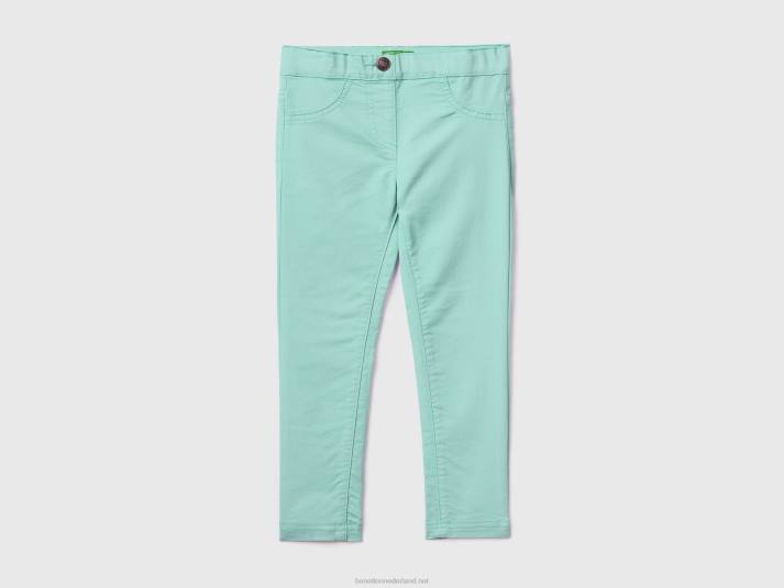 kinderen Benetton jegging van stretchkatoenmix water 4R623045
