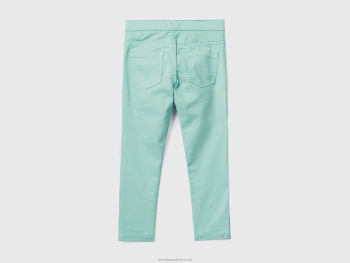 kinderen Benetton jegging van stretchkatoenmix water 4R623045
