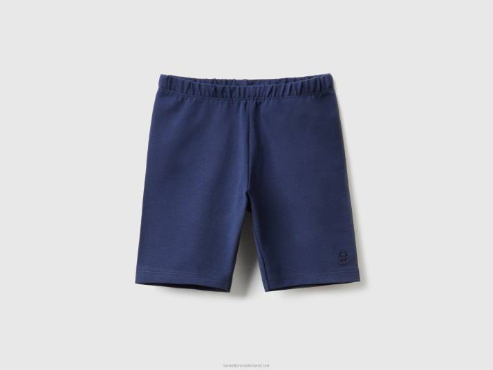 kinderen Benetton korte fietsbroek donkerblauw 4R623000