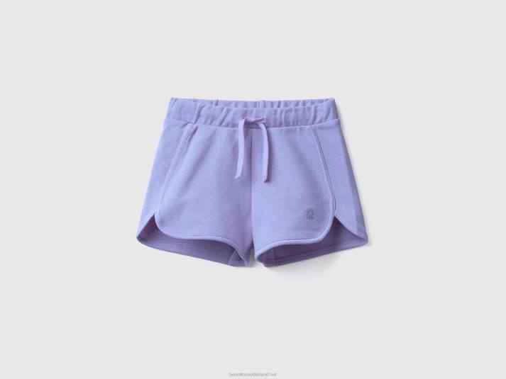 kinderen Benetton sweatshort van 100% biologisch katoen maagdenpalm 4R622987