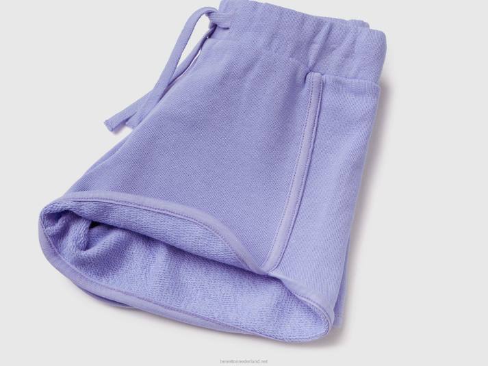 kinderen Benetton sweatshort van 100% biologisch katoen maagdenpalm 4R622987