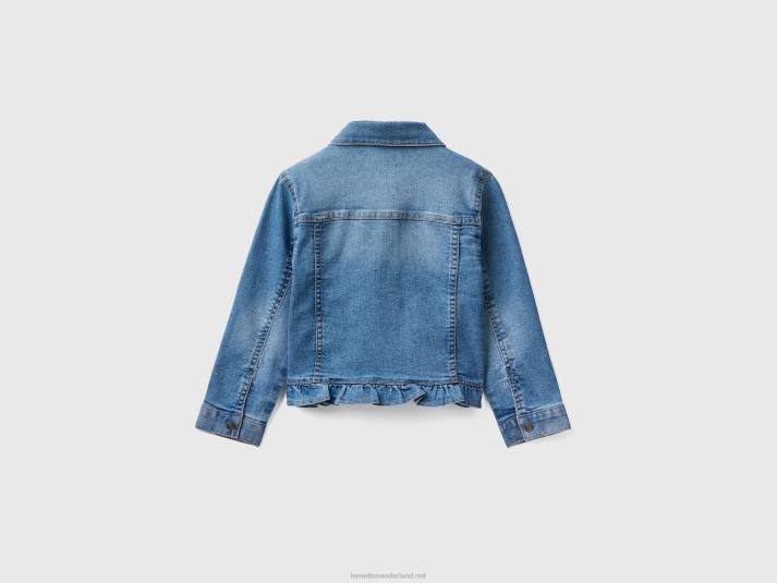 kinderen Benetton "eco-recycle" spijkerjack donkerblauw 4R622829