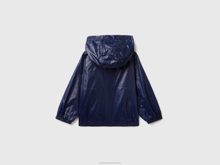 kinderen Benetton licht "regenbeschermer" jack donkerblauw 4R625541