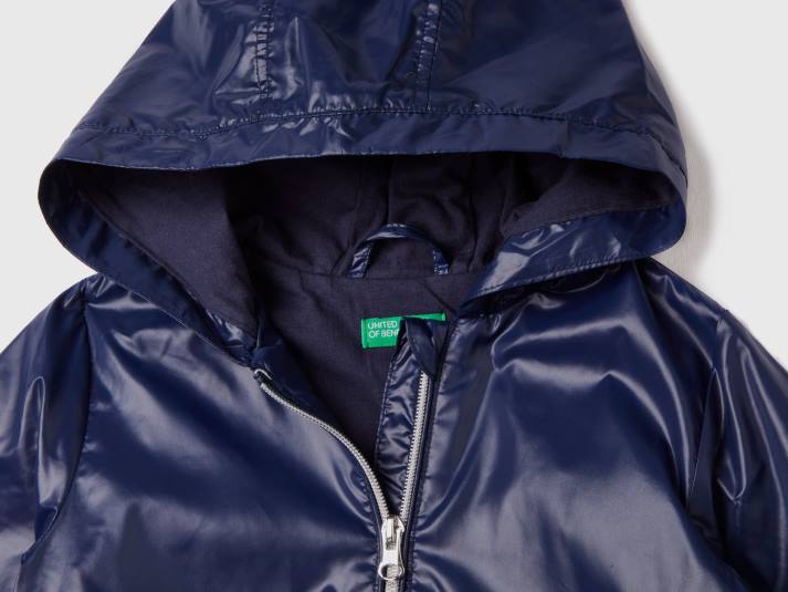 kinderen Benetton licht "regenbeschermer" jack donkerblauw 4R625541