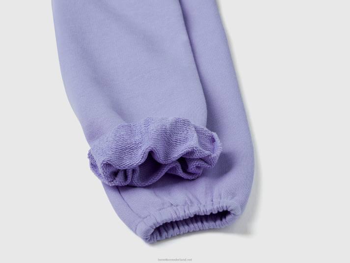 kinderen Benetton joggingbroek met hartzakje maagdenpalm 4R623011