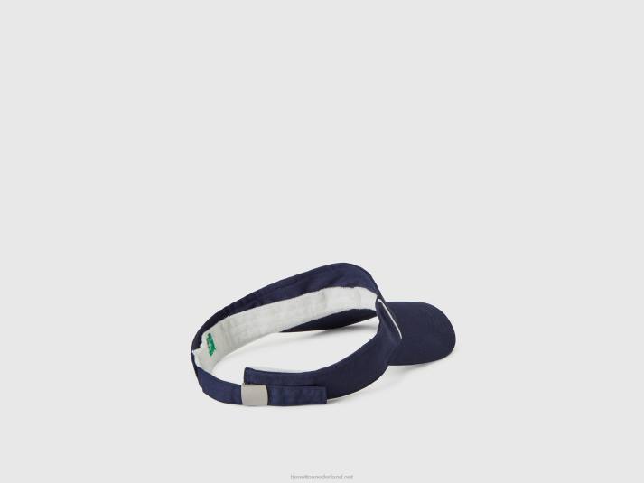 kinderen Benetton 100% katoenen vizier donkerblauw 4R622091