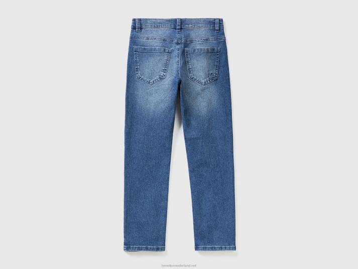 kinderen Benetton "eco-recycle" slim fit jeans blauw 4R624968