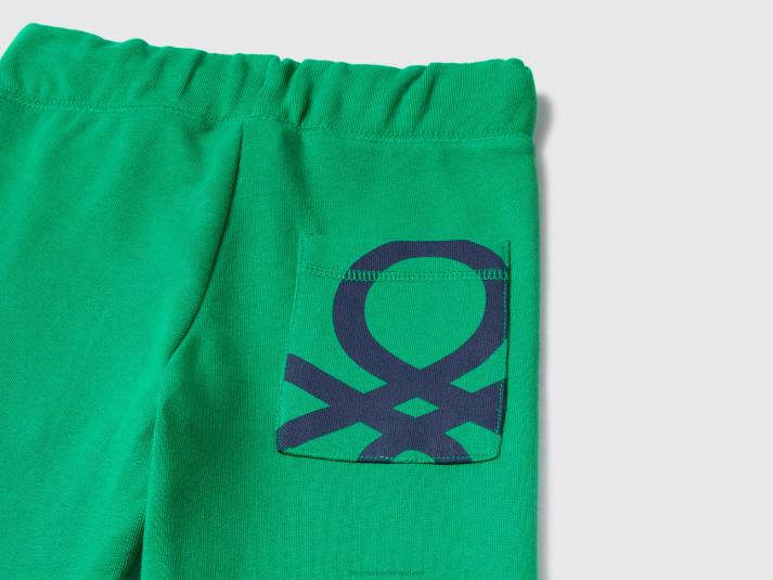 kinderen Benetton Joggingbroek van 100% katoen groente 4R621943