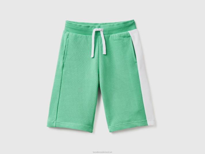 kinderen Benetton korte broek met botsende band groente 4R621921