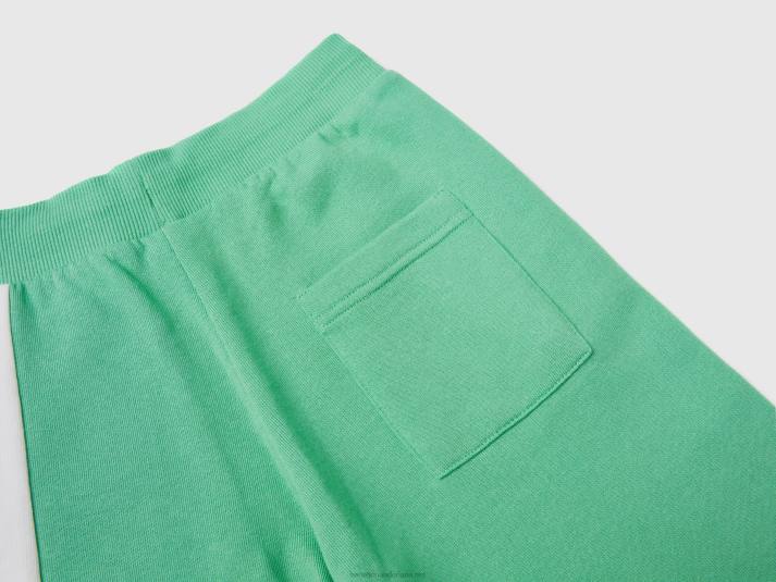 kinderen Benetton korte broek met botsende band groente 4R621921