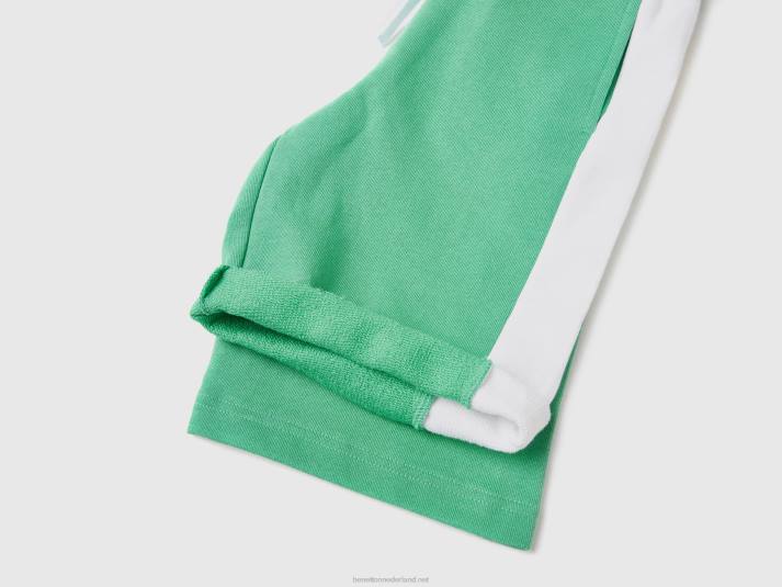 kinderen Benetton korte broek met botsende band groente 4R621921