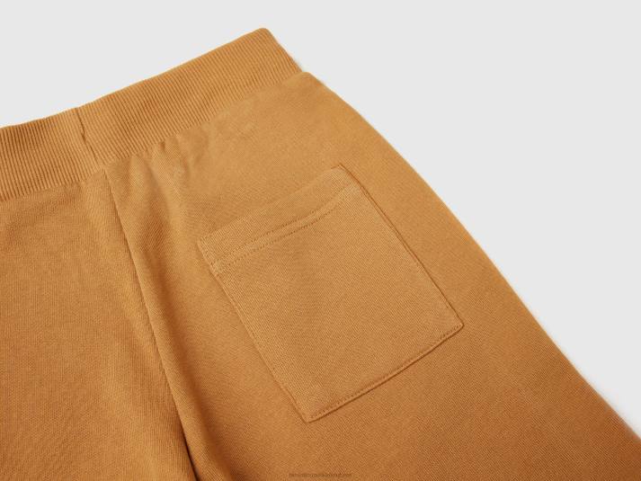 kinderen Benetton korte broek met botsende band kameel 4R621913