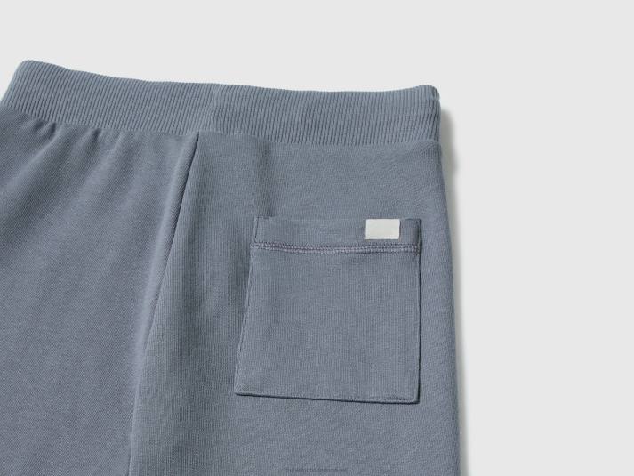 kinderen Benetton sportieve broek met trekkoord donkergrijs 4R621903