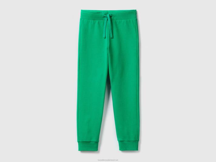 kinderen Benetton sportieve broek met trekkoord groente 4R621942