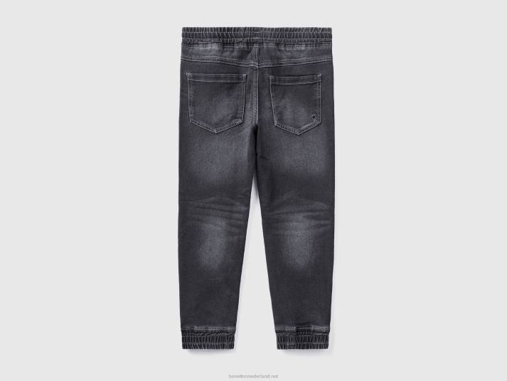 kinderen Benetton stretch sweatlegging donkergrijs 4R621925