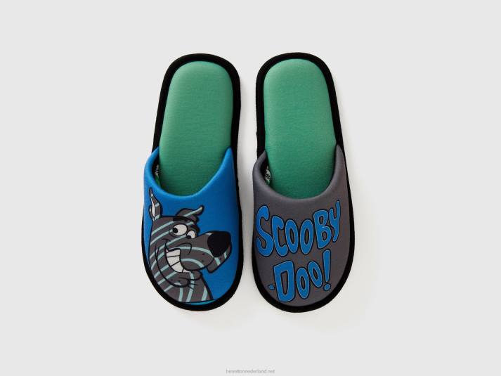 kinderen Benetton Scooby Doo pantoffels veelkleurig 4R622037