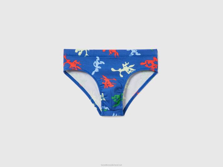 kinderen Benetton bugs bunny ondergoed helderblauw 4R622049