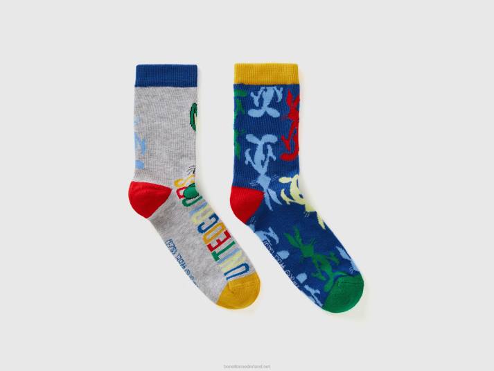 kinderen Benetton bugs bunny sokken veelkleurig 4R622012