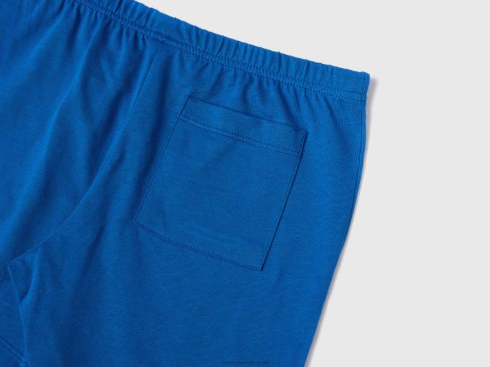 kinderen Benetton pyjama met topje en korte broek wit 4R622024
