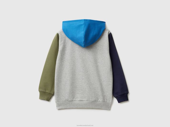 kinderen Benetton Hoodie van 100% katoen veelkleurig 4R624848