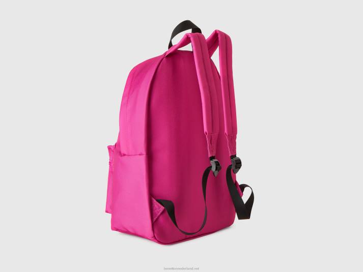 kinderen Benetton fuchsia rugzak van nylon fuchsia 4R622813