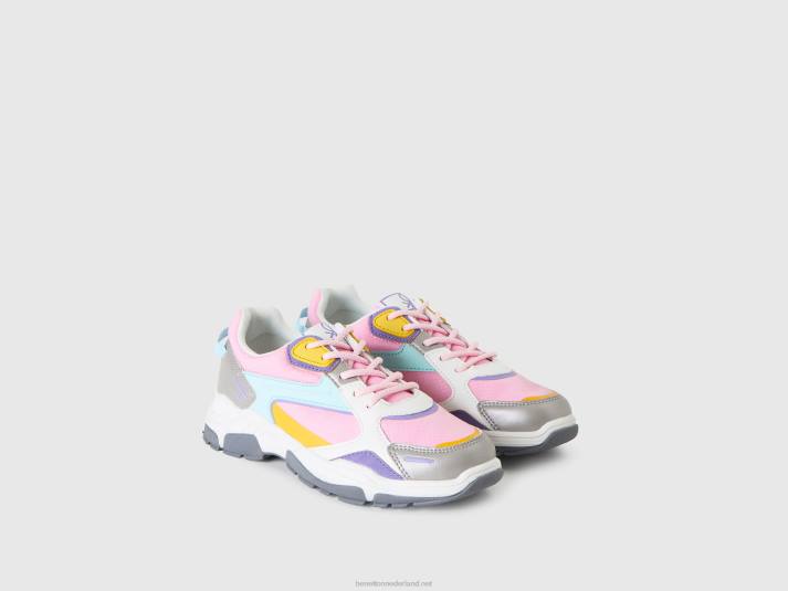 kinderen Benetton hardloopschoenen veelkleurig 4R622800