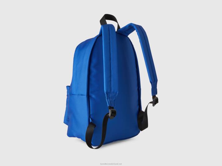 kinderen Benetton lichtblauwe rugzak van nylon lichtblauw 4R622086