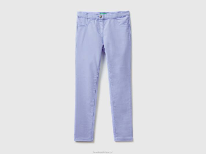 kinderen Benetton superskinny broek maagdenpalm 4R625473