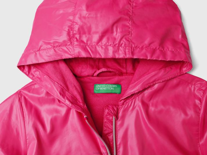 kinderen Benetton licht "regenbeschermer" jack fuchsia 4R625192