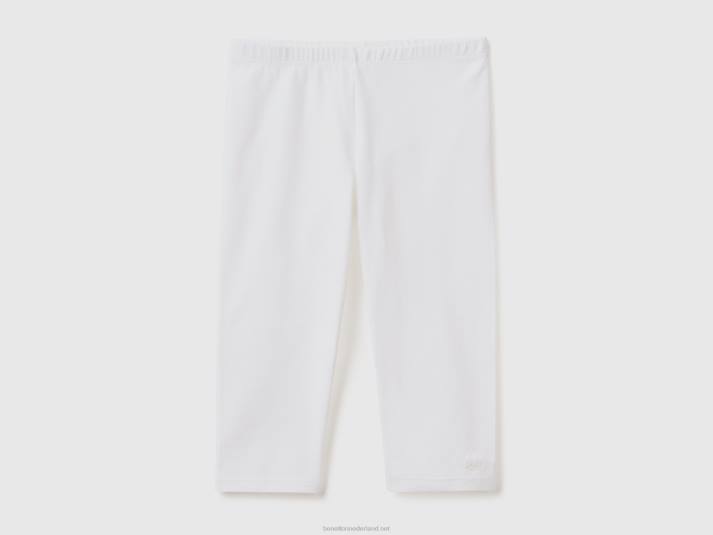 kinderen Benetton knielange legging wit 4R622624