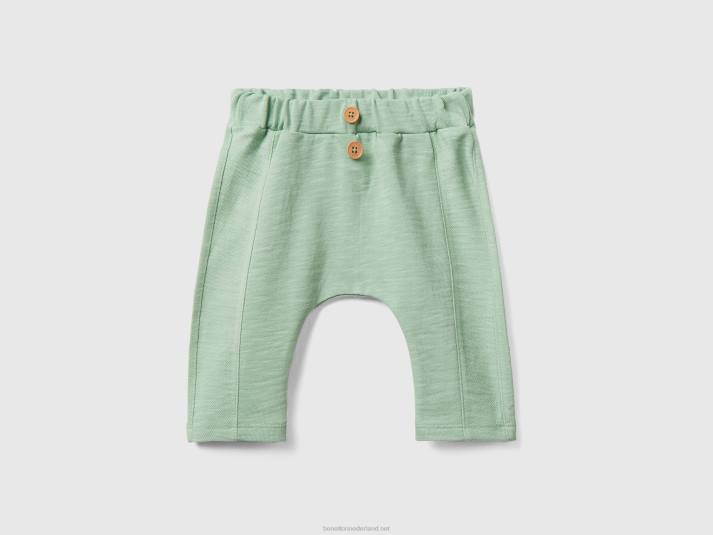 kinderen Benetton lichtgewicht joggingbroek licht groen 4R623249