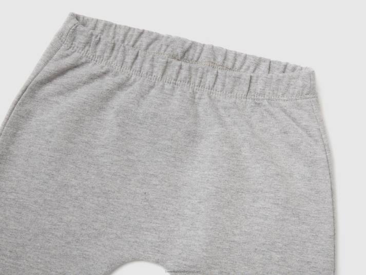 kinderen Benetton lichte zweetkleding grijs 4R625757