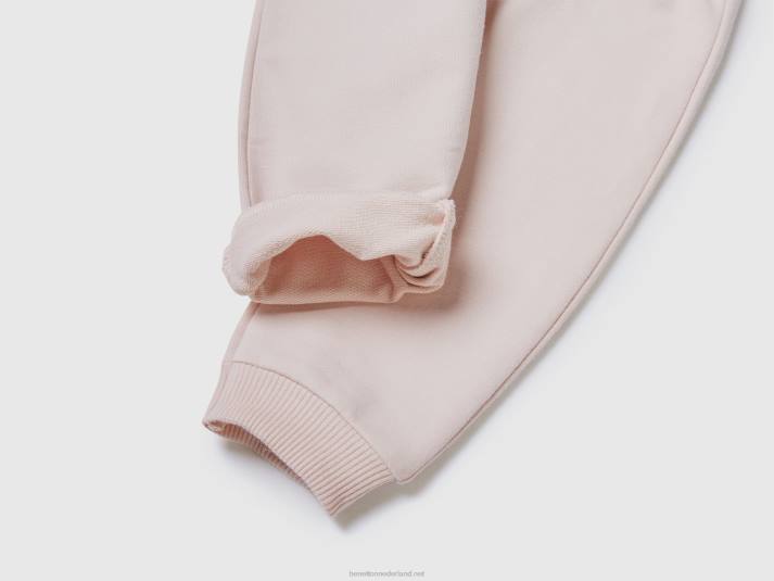 kinderen Benetton lichte zweetkleding zacht roze 4R623080