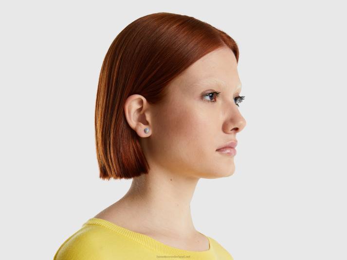 vrouwen Benetton hemelsblauwe kersen oorknopjes hemelsblauw 4R62750
