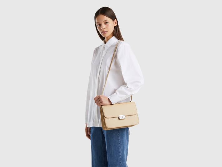 vrouwen Benetton grote beige tas beige 4R62741
