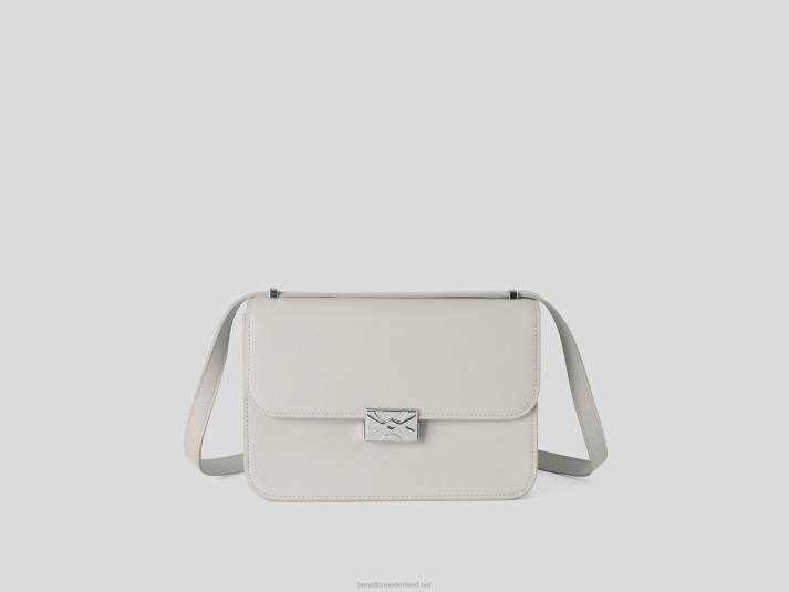 vrouwen Benetton grote lichtgrijze tas lichtgrijs 4R621560