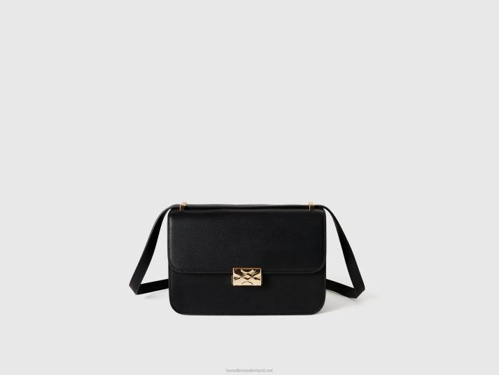 vrouwen Benetton grote zwarte tas zwart 4R621565