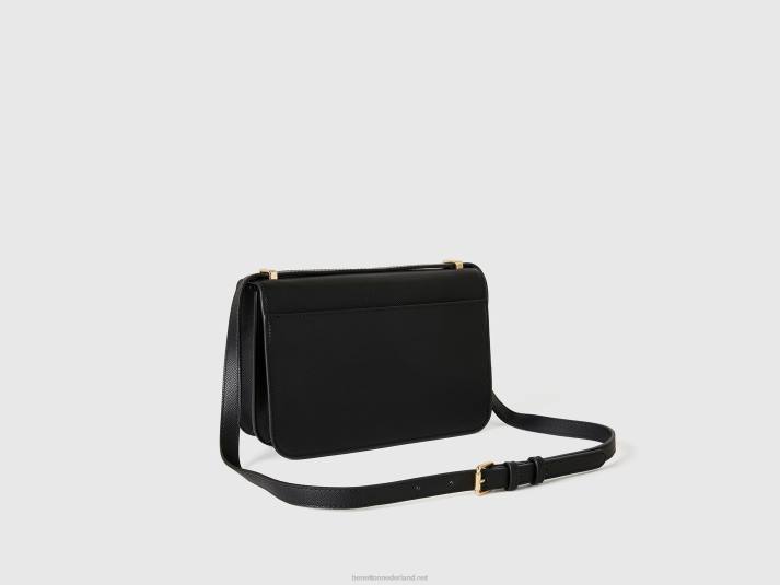 vrouwen Benetton grote zwarte tas zwart 4R621565