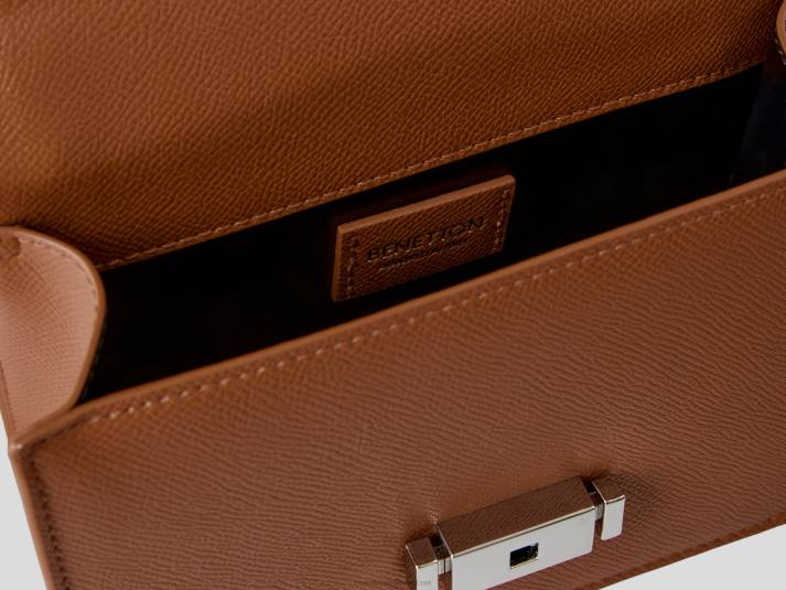 vrouwen Benetton kleine bruine tas bruin 4R621530