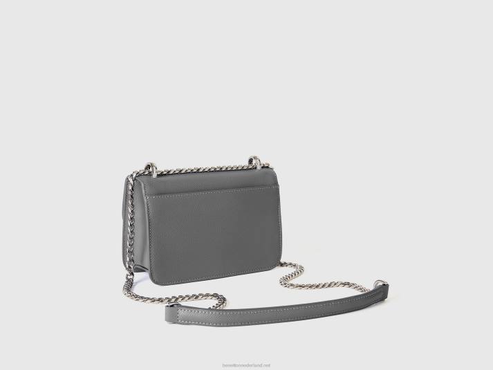 vrouwen Benetton kleine grijze tas grijs 4R62768