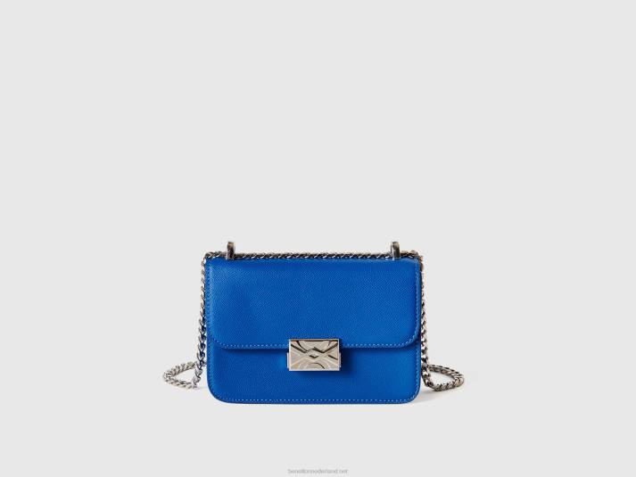 vrouwen Benetton kleine korenbloem blauwe tas helderblauw 4R62865